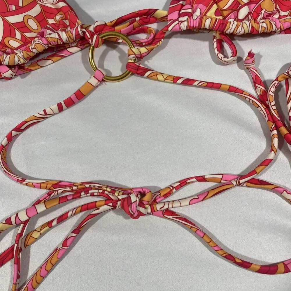 NWT Princess Polly [ 2 US ] Recycled Bella Eco Nylon Bikini‎ Top